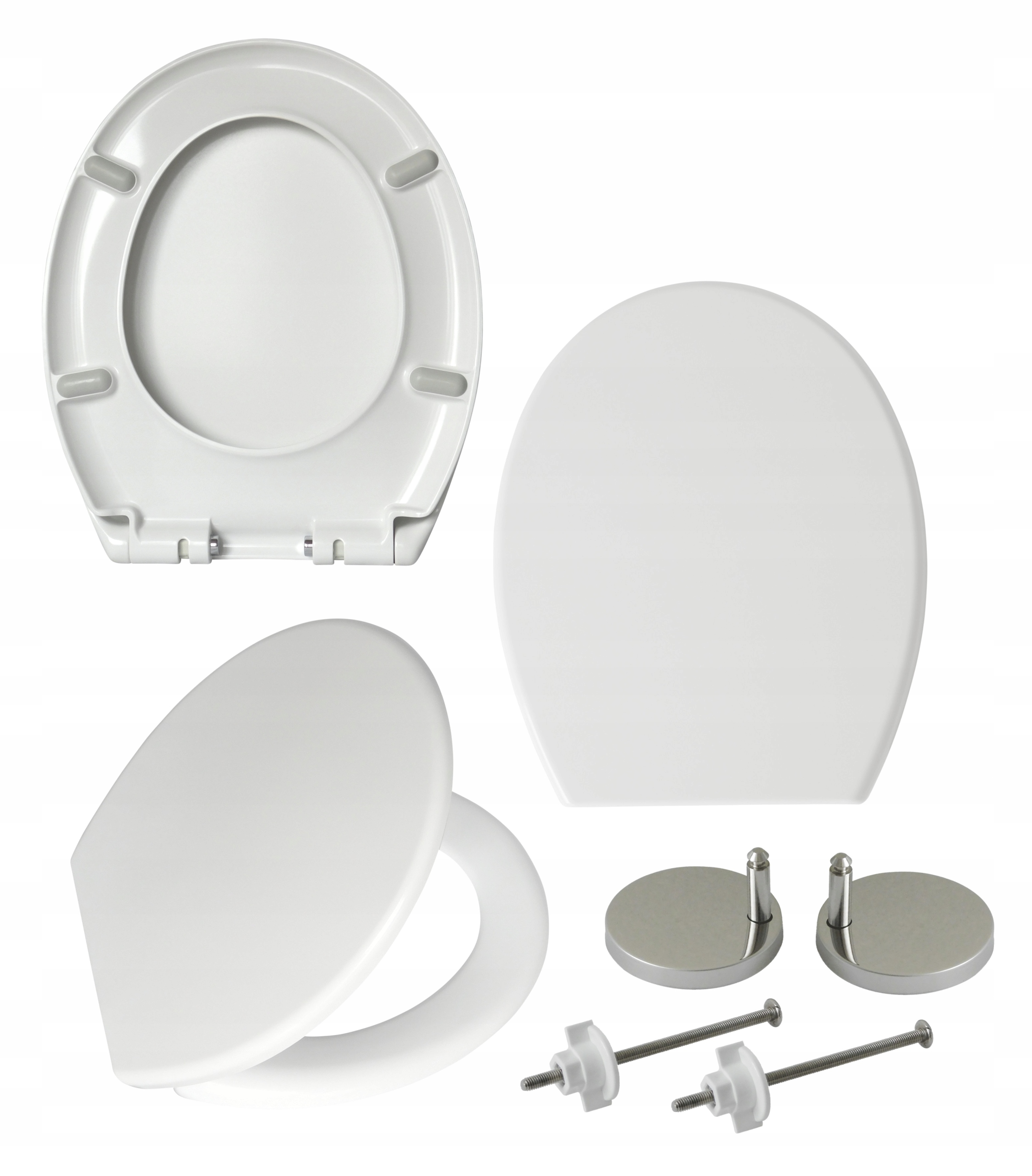 Estiva DDW0014 WC sedadlo, biely duroplast